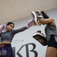 Image of two women practicing during a lesson at Ultimate Martial Arts & Fitness Muay Thai and kickboxing gym in Mississauga, Ontario, Canada